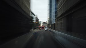 City of London Bus Lane — Buses & Cycles Only Sign