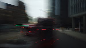 City of London Bus Lane — Buses & Cycles Only Sign