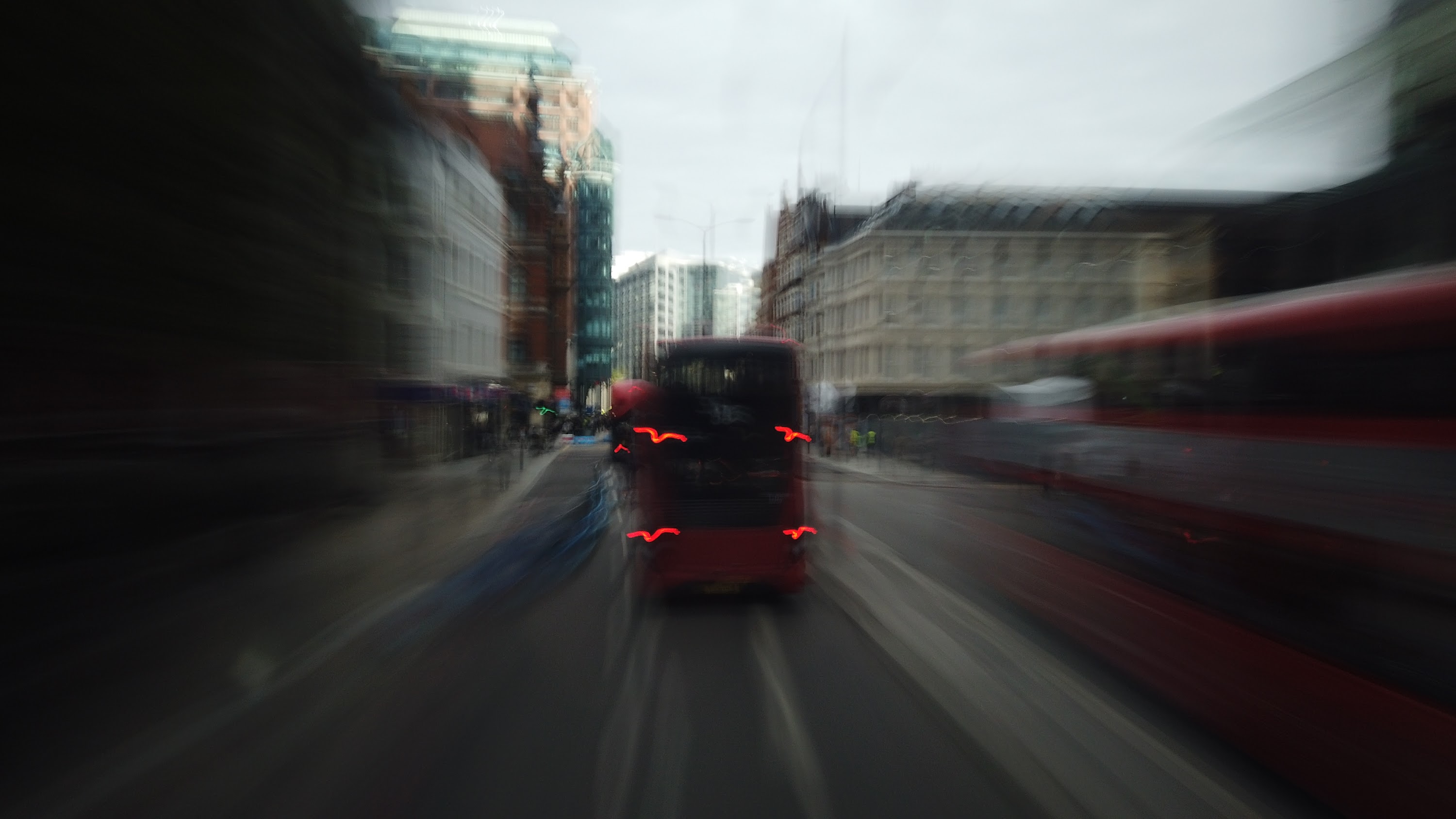 City of London Bus Lane — Buses & Cycles Only Sign
