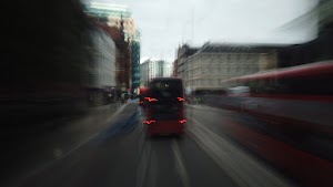 City of London Bus Lane — Buses & Cycles Only Sign