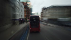 City of London Bus Lane — Buses & Cycles Only Sign