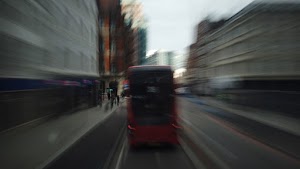 City of London Bus Lane — Buses & Cycles Only Sign