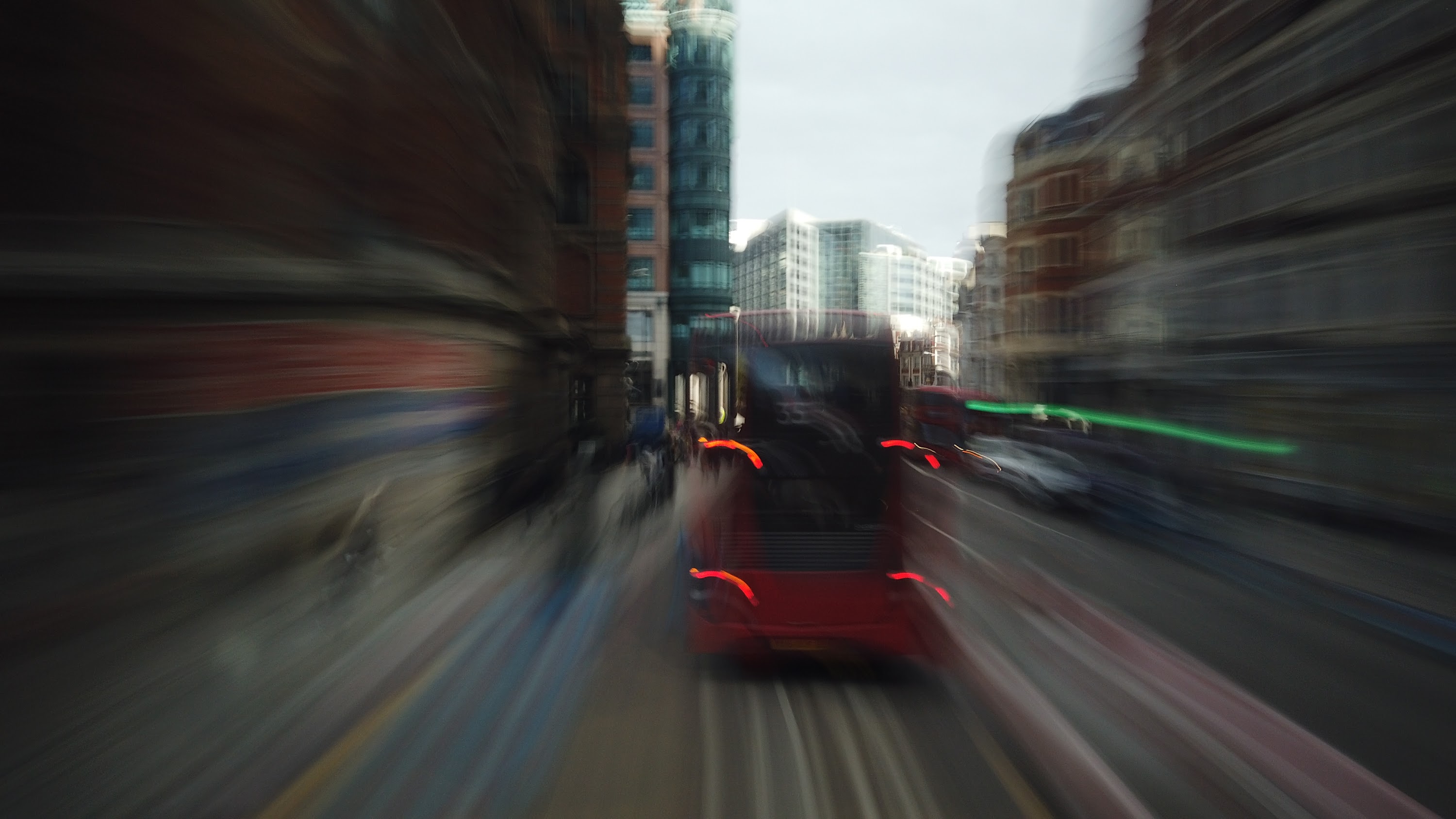 City of London Bus Lane — Buses & Cycles Only Sign