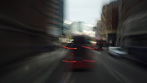 City of London Bus Lane — Buses & Cycles Only Sign