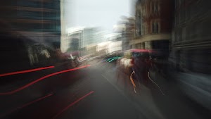 City of London Bus Lane — Buses & Cycles Only Sign