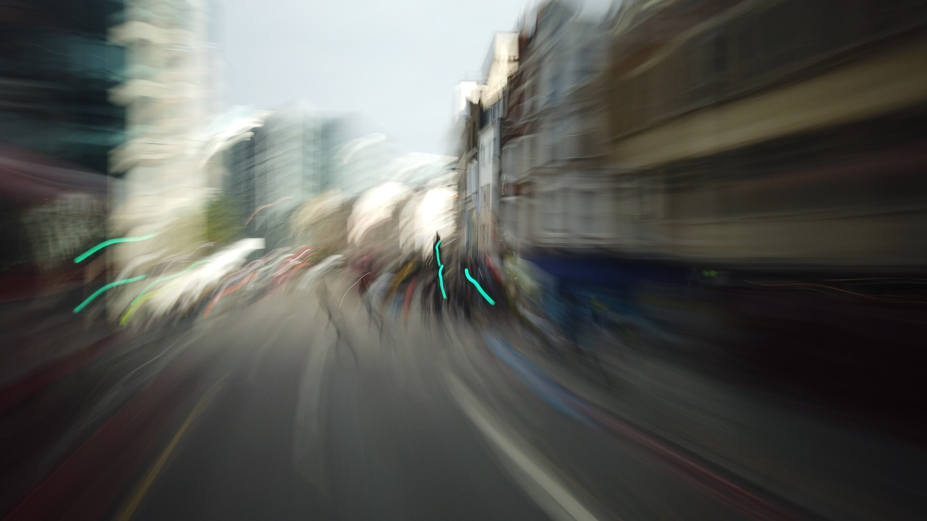 City of London Bus Lane — Buses & Cycles Only Sign