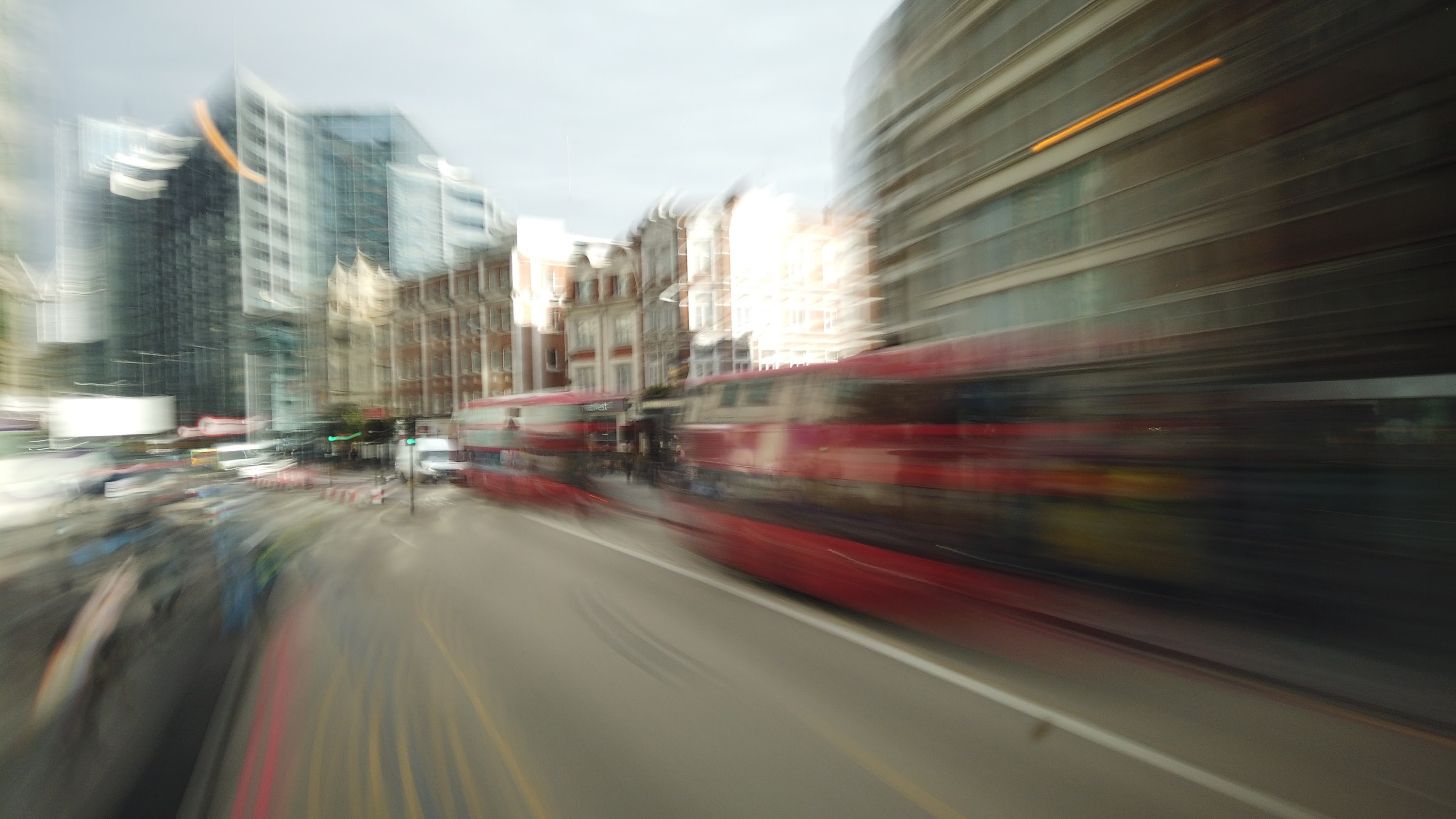 City of London Bus Lane — Buses & Cycles Only Sign