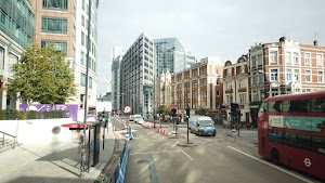 City of London Bus Lane — Buses & Cycles Only Sign
