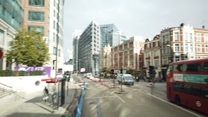 City of London Bus Lane — Buses & Cycles Only Sign
