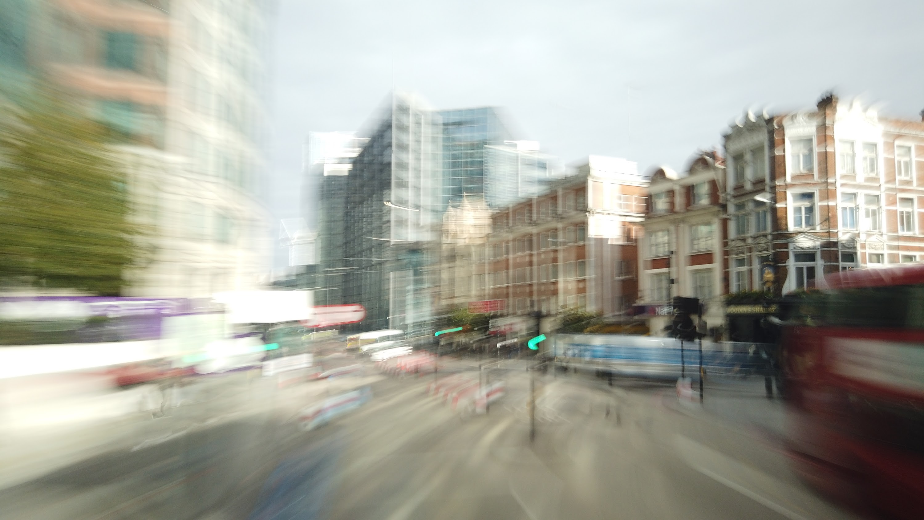City of London Bus Lane — Buses & Cycles Only Sign