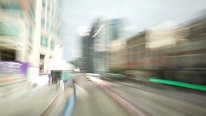 City of London Bus Lane — Buses & Cycles Only Sign