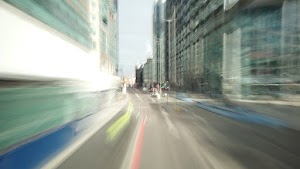 City of London Bus Lane — Buses & Cycles Only Sign