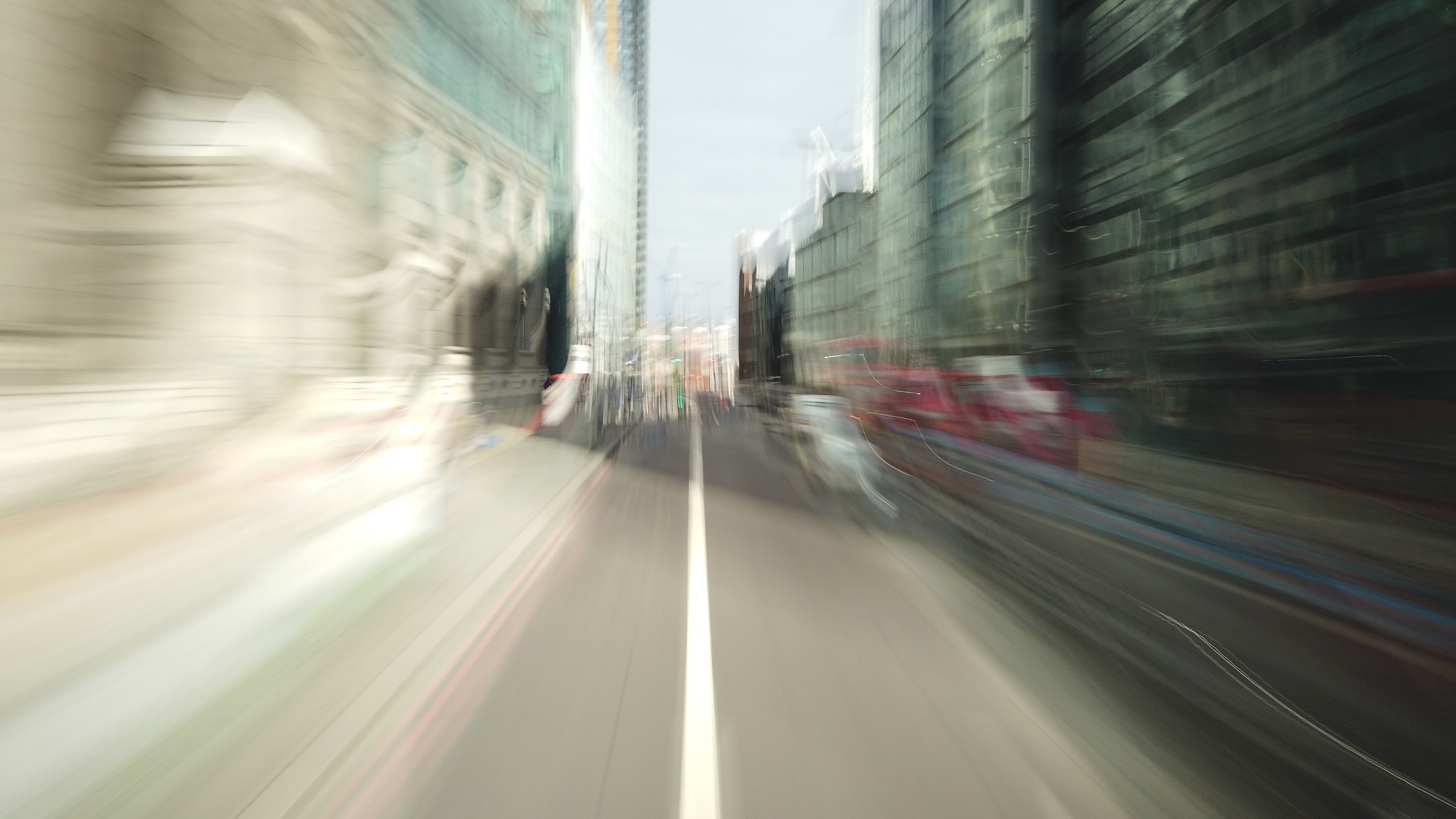 City of London Bus Lane — Buses & Cycles Only Sign