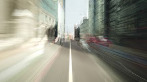 City of London Bus Lane — Buses & Cycles Only Sign