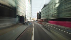 City of London Bus Lane — Buses & Cycles Only Sign