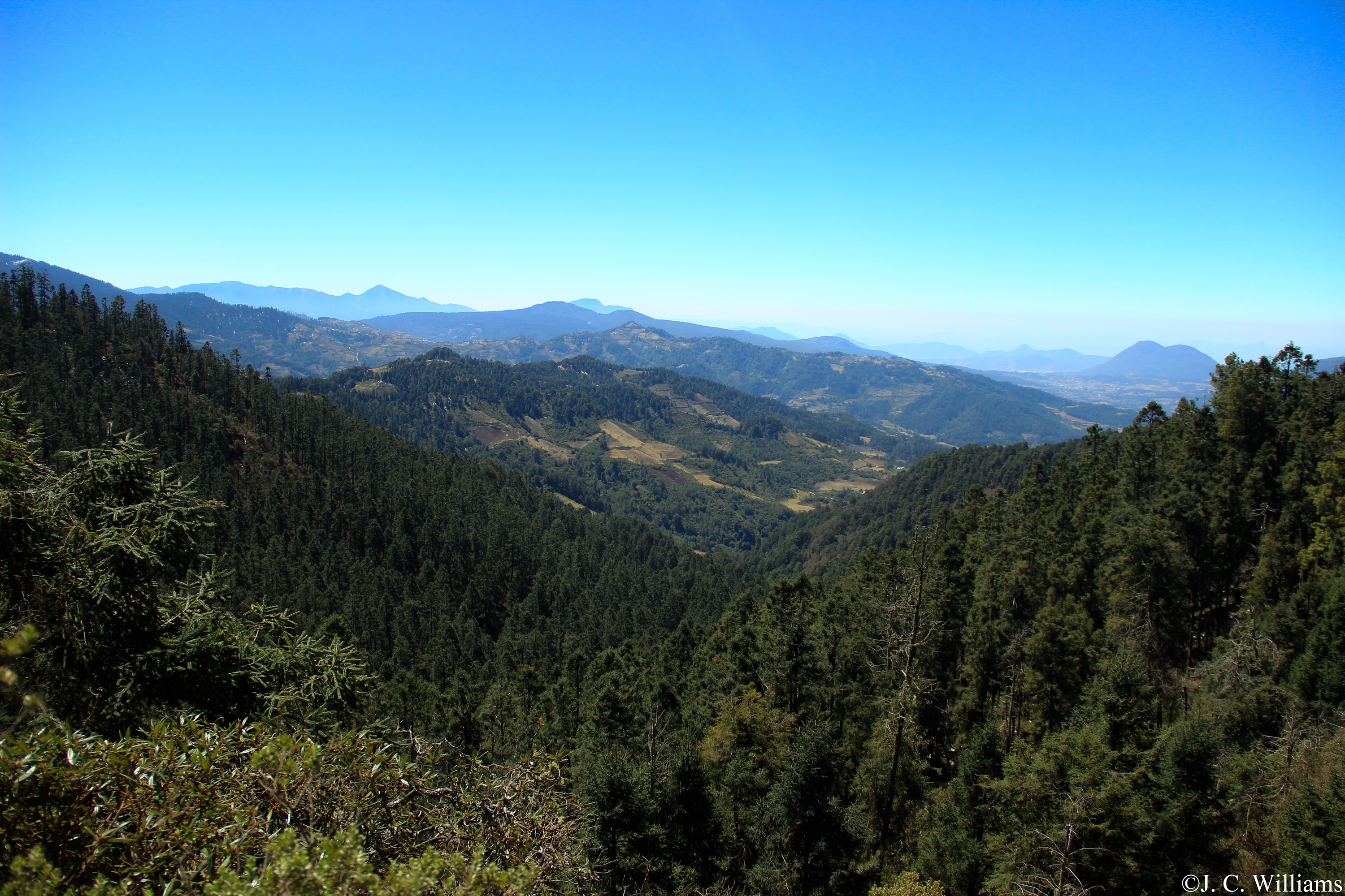 Deep Canyon Vista with Layered Ridgelines