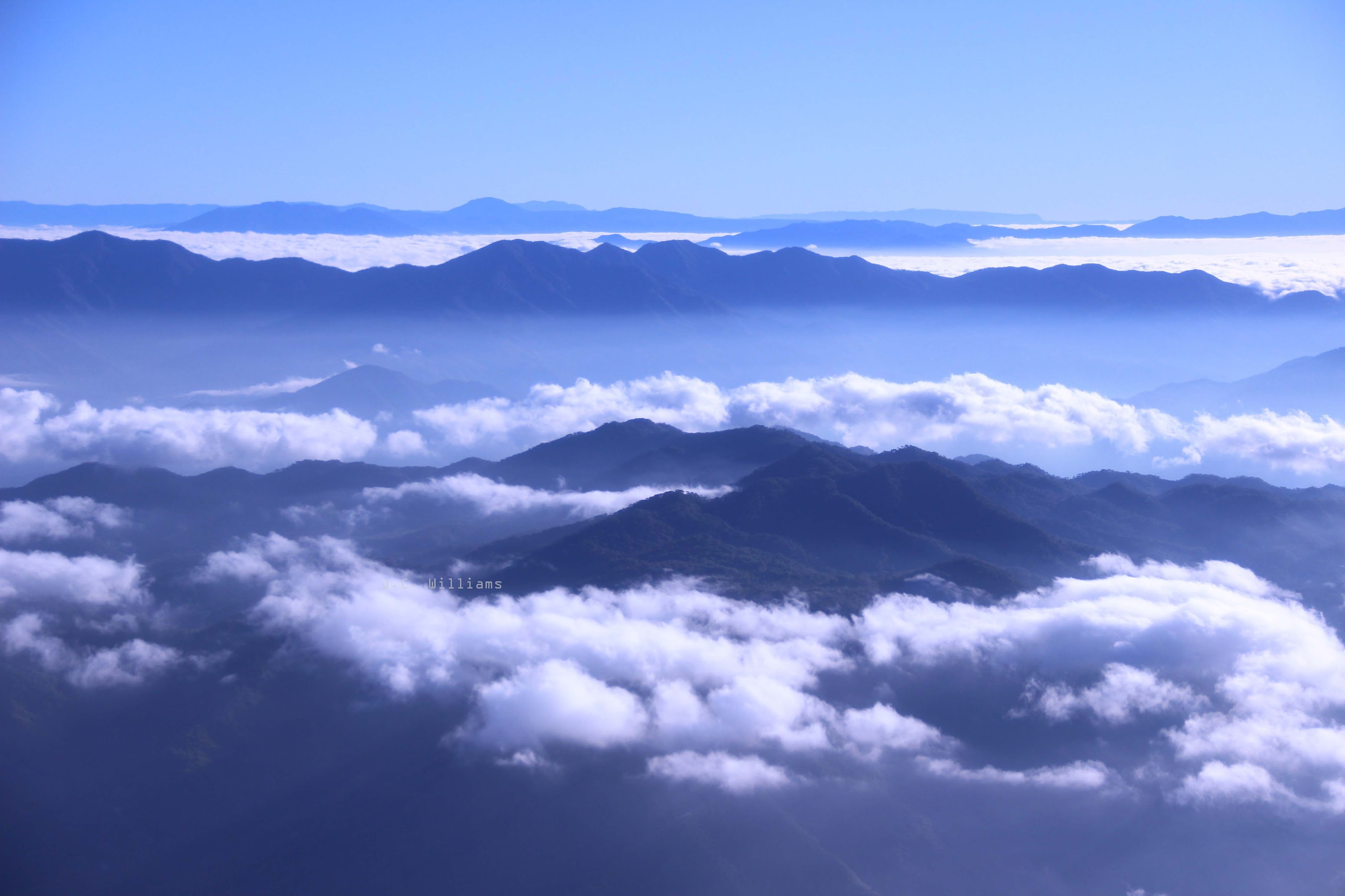 Deep Canyon Vista with Layered Ridgelines