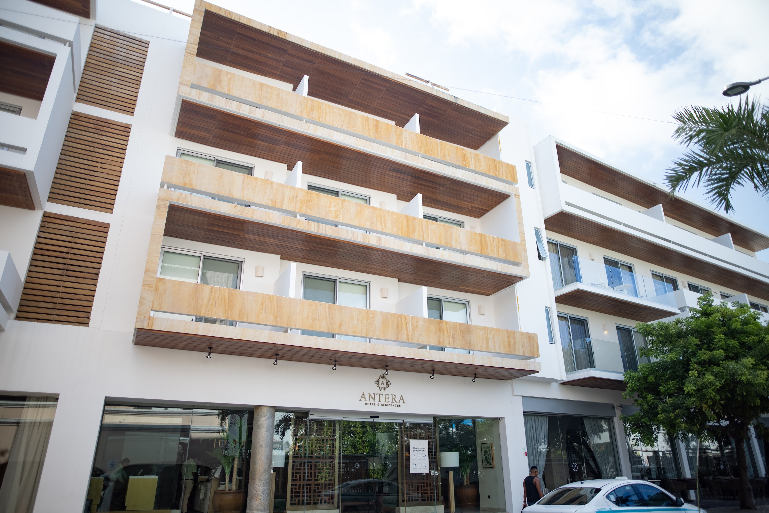 Antera Hotel & Residences Entrance Facade