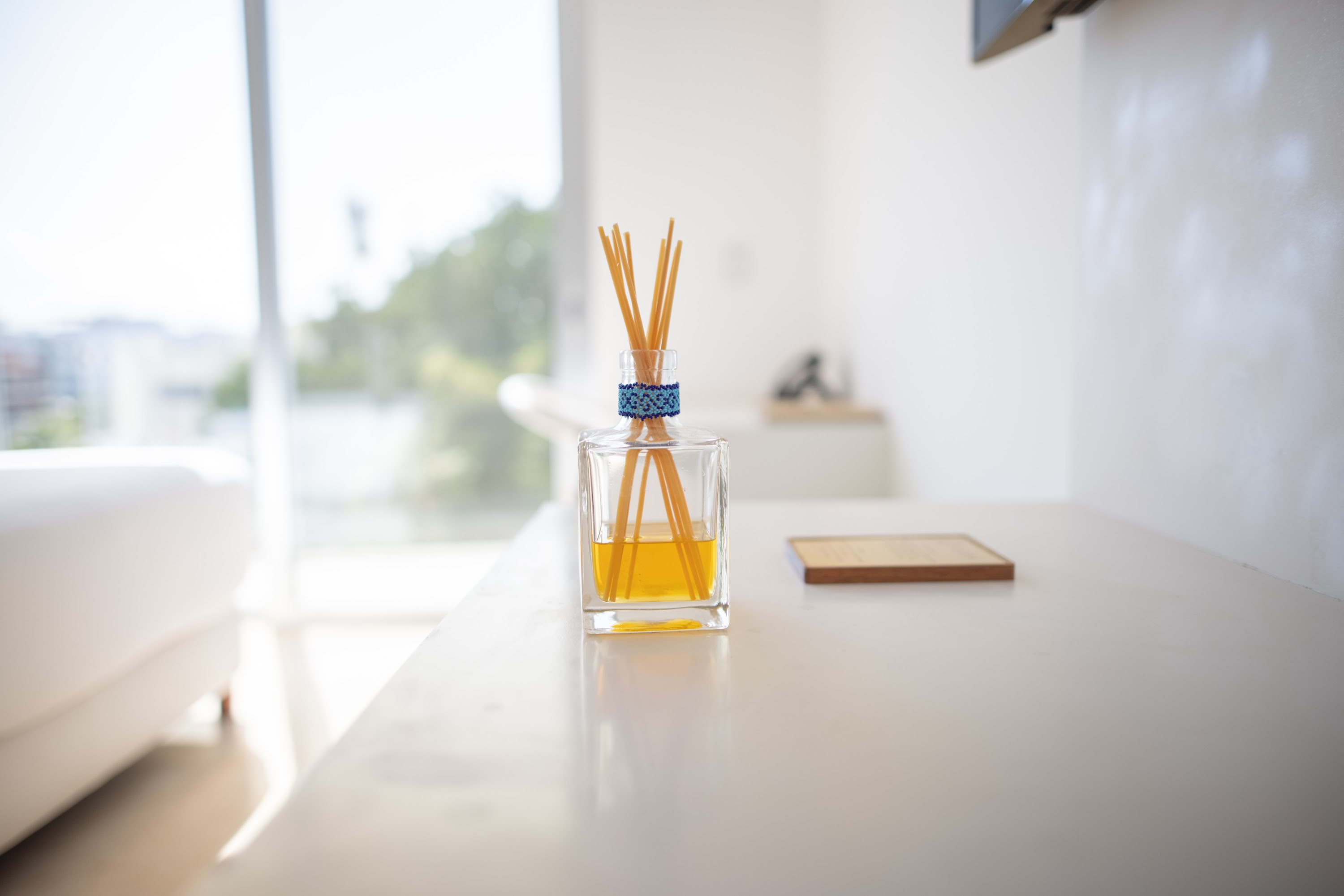 Modern Room Diffuser on White Table