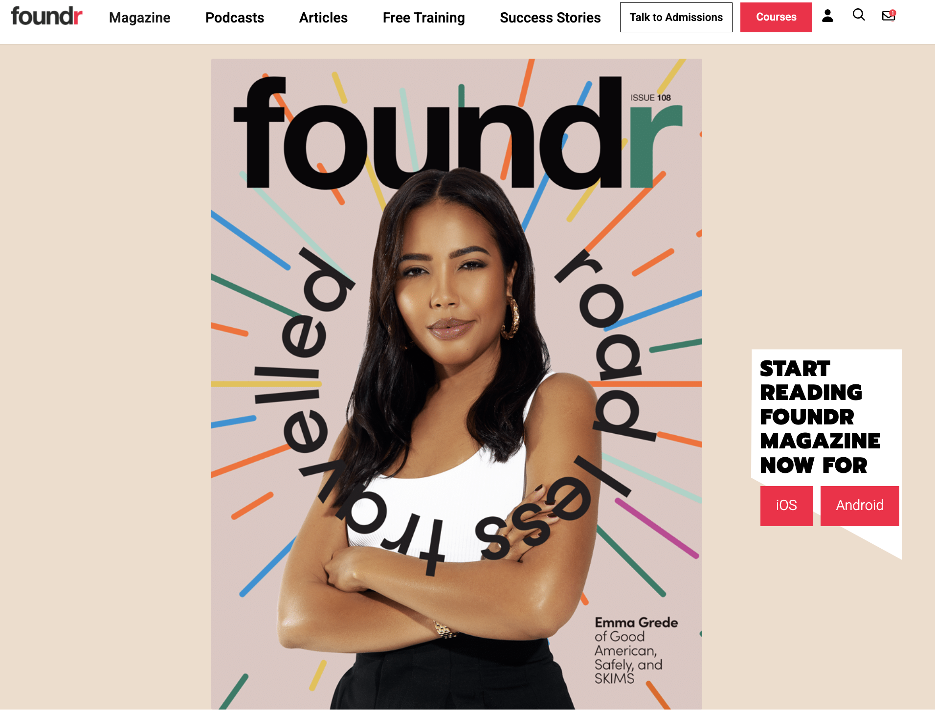 E-Commerce Product Page Screenshot – Fashion Website (Tobi Truong)