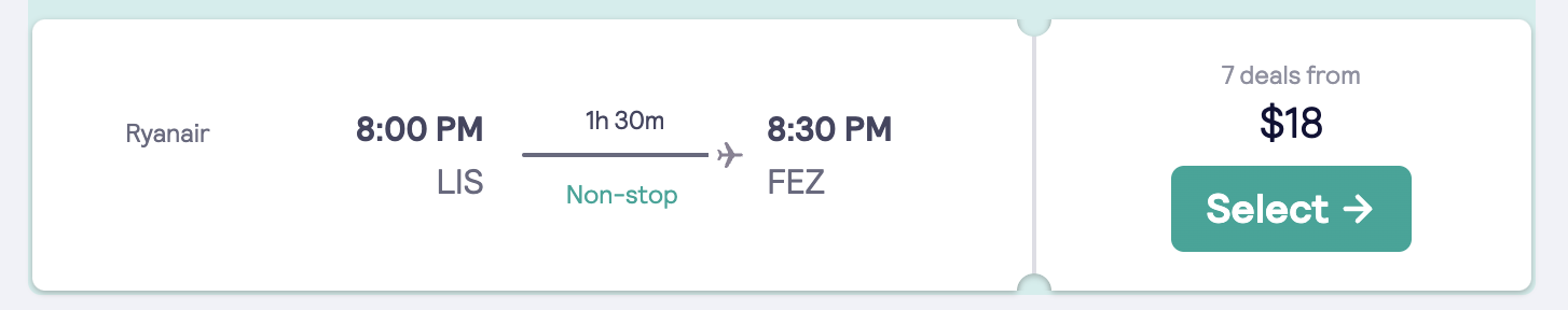 Ryanair Flight Ticket Details