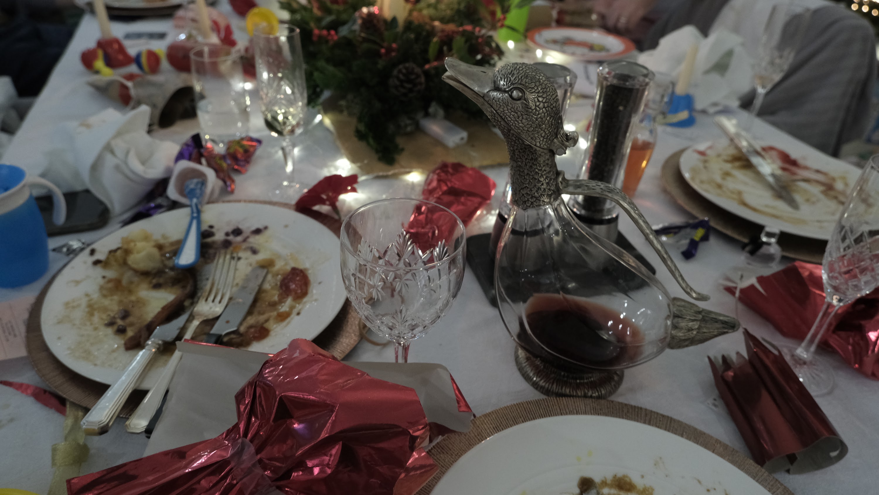 Christmas Family Dinner Preparation