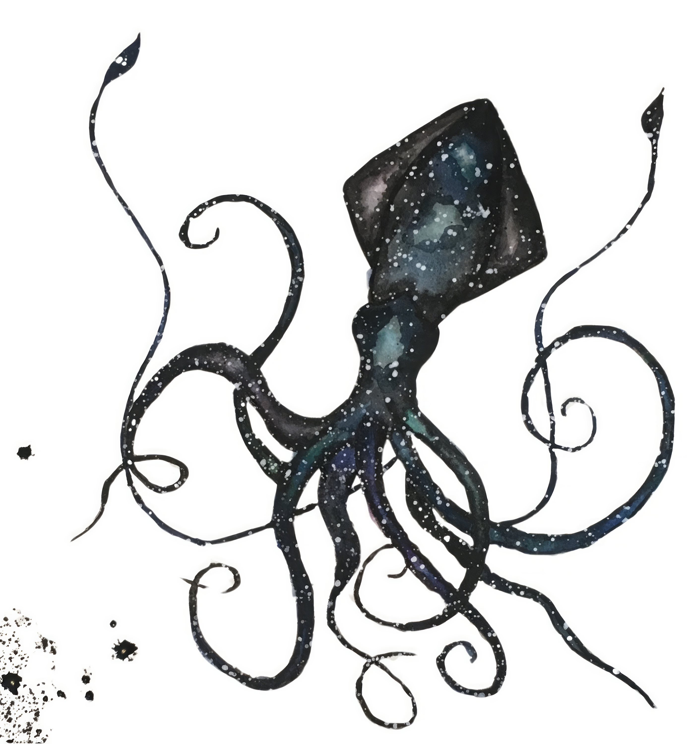 Stay Salty Vintage Deep-Sea Diver Mixed-Media Illustration