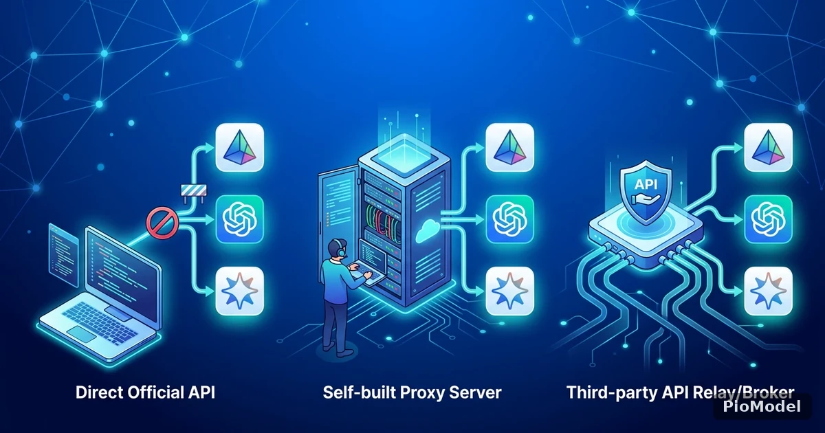 自建还是中转?开发者调用 Claude / GPT / Gemini API 的三种方案对比