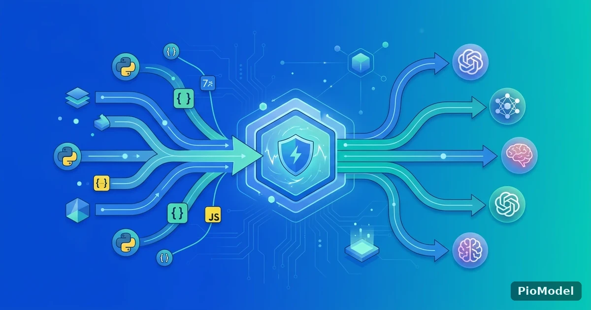 LangChain 接入 PioModel 网关:Python/JS 配置与生产部署指南