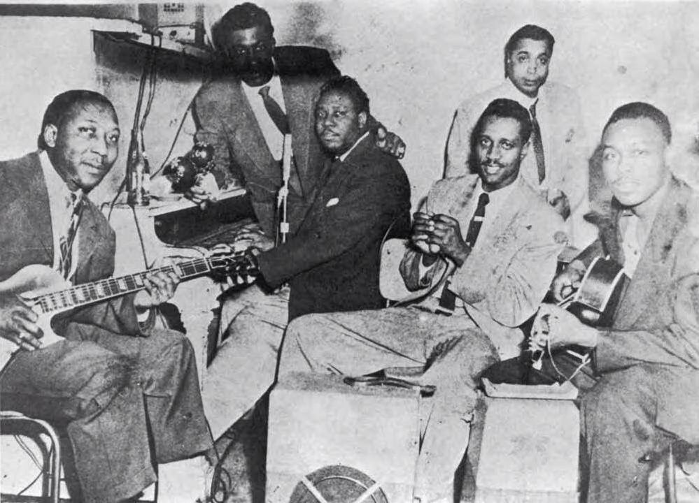 Muddy Waters' famous Chicago Blues band in 1953