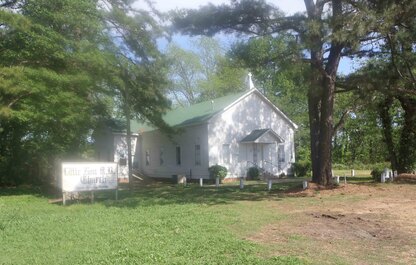 Little Zion Baptist Church in Greenwood, Mississippi