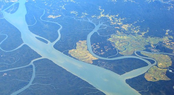 Irrawaddy River in Myanmar