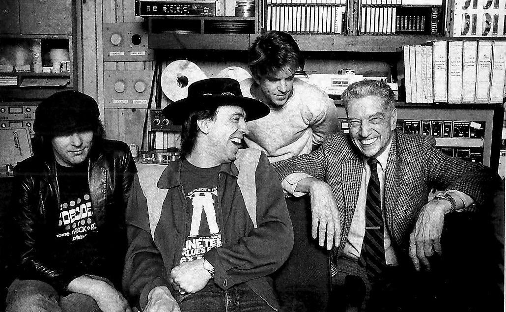 John Hammond Sr. with Stevie Ray Vaughan and Double Trouble