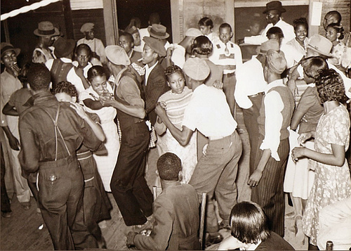 Juke Joint with people dancing
