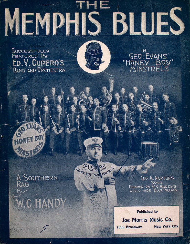 W.C. Handy's Memphis Blues sheet music