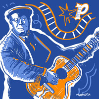king solomon hill guitar art