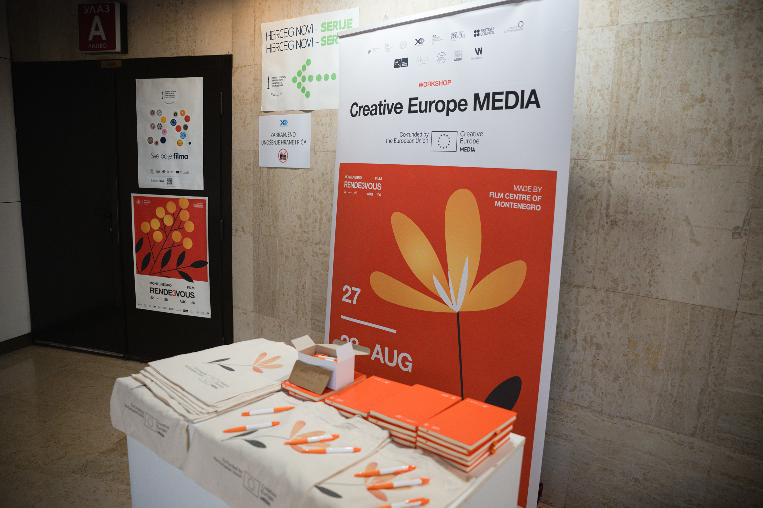 Panel „Regionalna koprodukcija i TV serije“, koji je održan u okviru programa Creative Europe MEDIA na Montenegro Film Rendezvous-u u Herceg Novom
