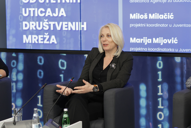 Sunčica Bakić direktorica Agencije za audiovizuelne medijske usluge Crne Gori