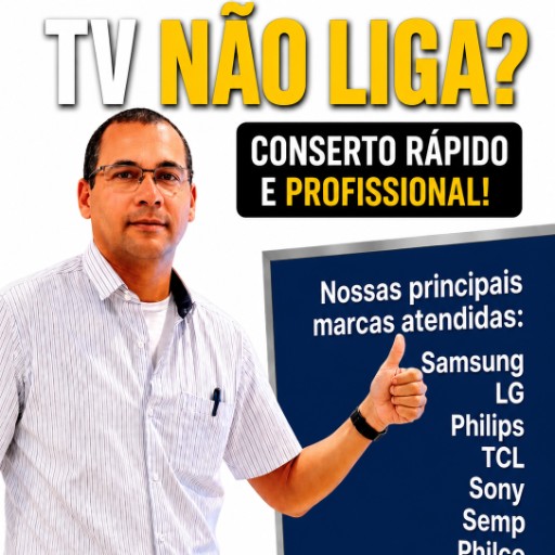 Tv smart reparo master jacarepagua