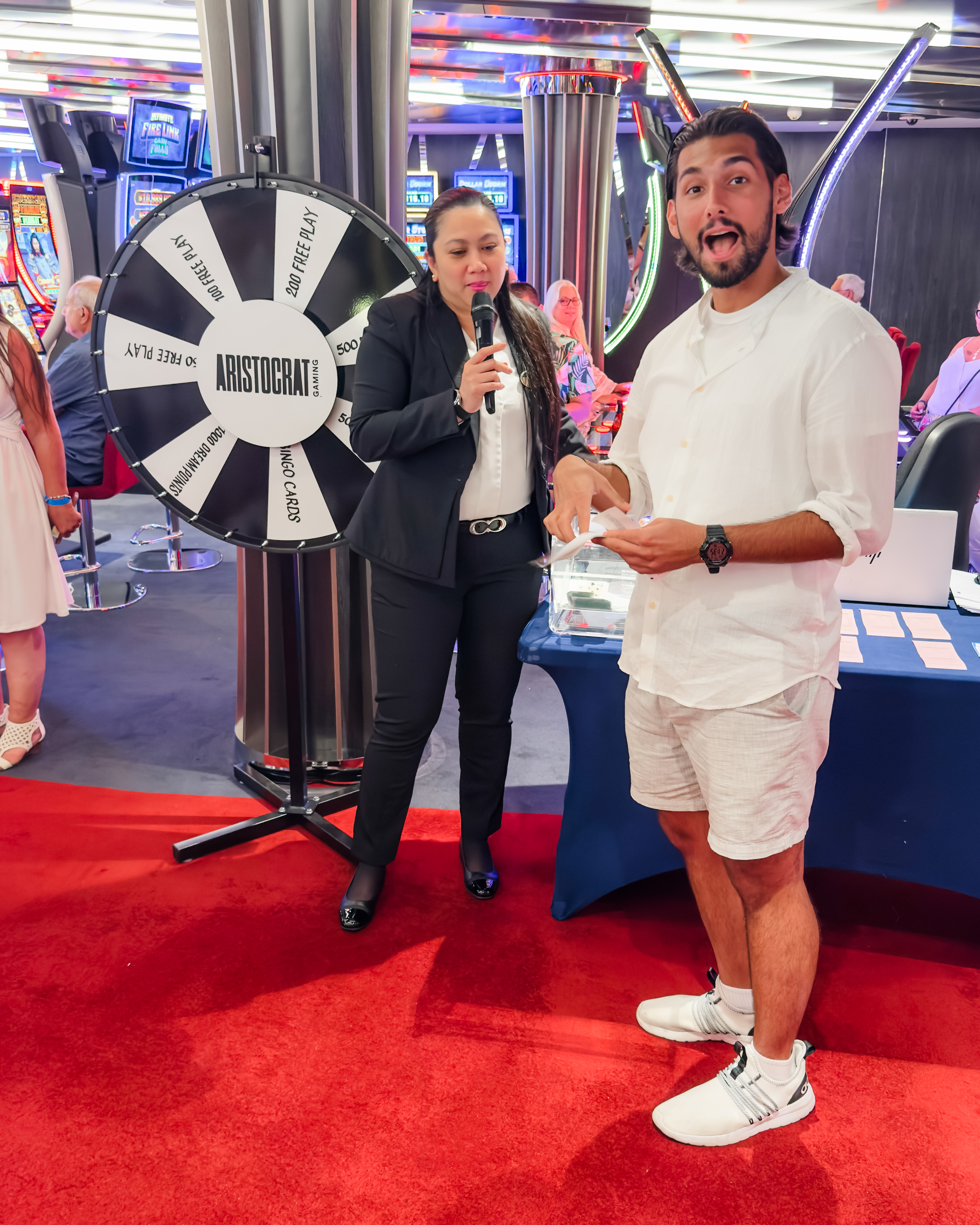 MSC World America onboard