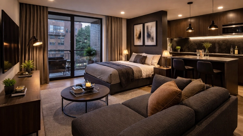 Excelente aparta estudio mordeno