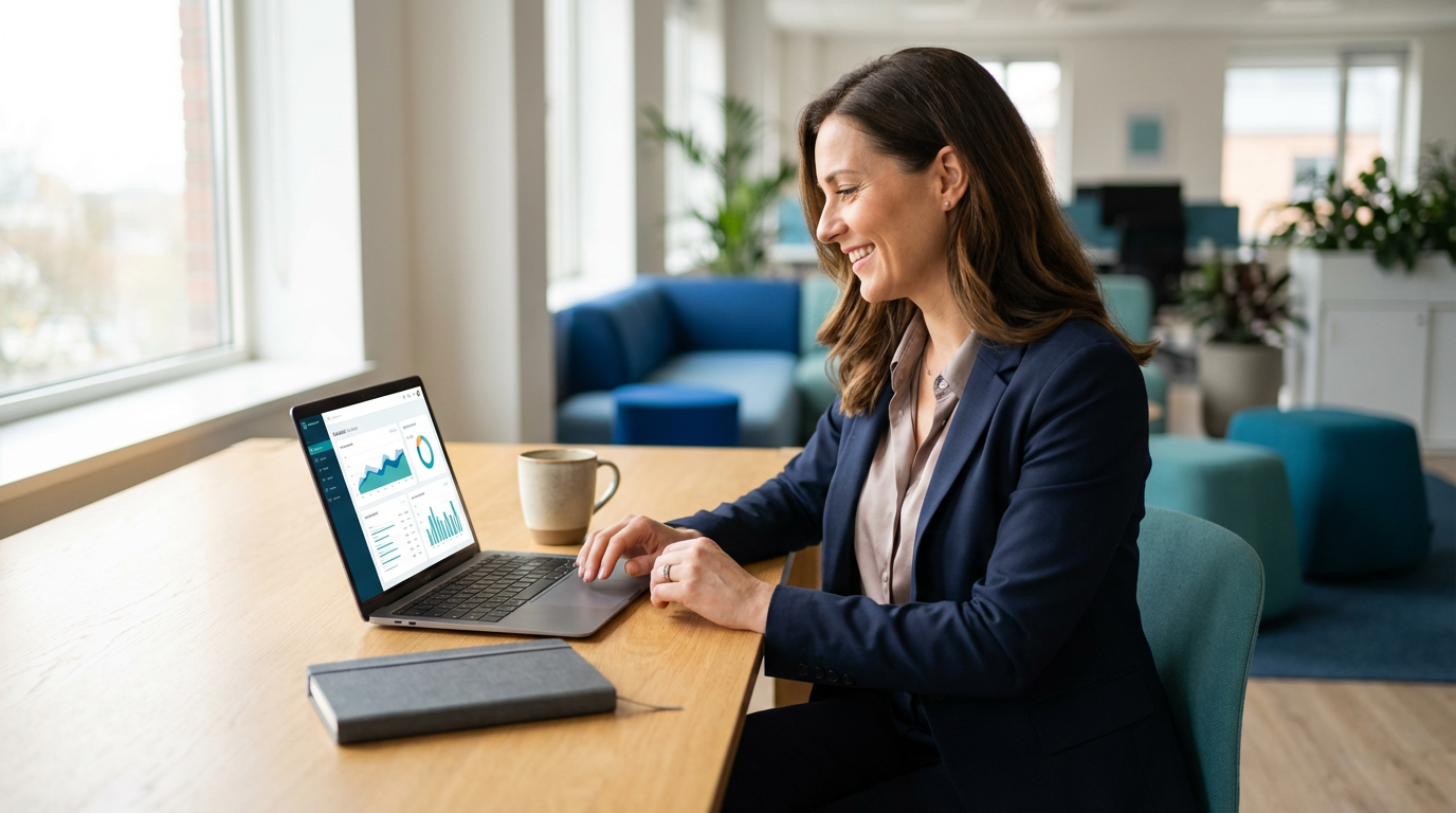 Fast Payroll for Cleaning Businesses: The Daily Discipline Secret 2 Efficient payroll management cleaning business dashboard showing organized time tracking and clear visibility