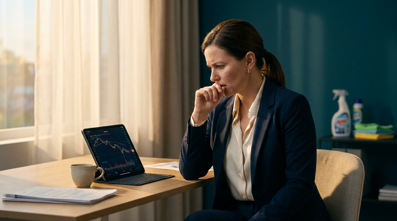 Vanity Metrics: Are You Measuring the Wrong Things? 1 Cleaning business owner reviewing vanity metrics and realizing profit problems