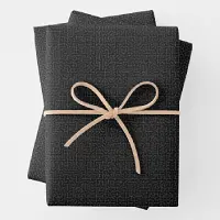 Infinite Maze Gift Wrapping Paper Sheets - Classic Dark