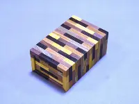 "Hit Box B" Limited Edition Japanese Puzzle Box Designed by Hideto Satou