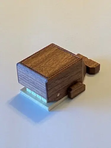 Whale Type-1 Japanese Puzzle Box by Osamu Kasho - Image 1