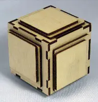 Chinese Torture Puzzle Box (Self Assembly Kit)