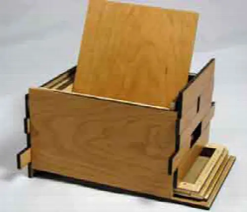 4 Sun 48 Step Puzzle Box (Self Assembly Kit) - Image 1