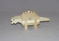 14 Piece Stegosaurus Kumiki Japanese Puzzle