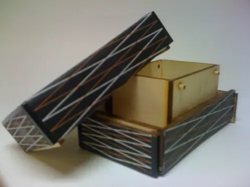 The Zig Zag Puzzle Box (Self Assembly Kit) - Image 1